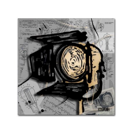 Trademark Fine Art Roderick Stevens 'Movie Light' Canvas Art, 14x14 RS1003-C1414GG
